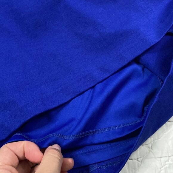 Anthropologies Hutch Cobalt Blue Pocketed Mini Skirt size XS - Picture 4 of 9